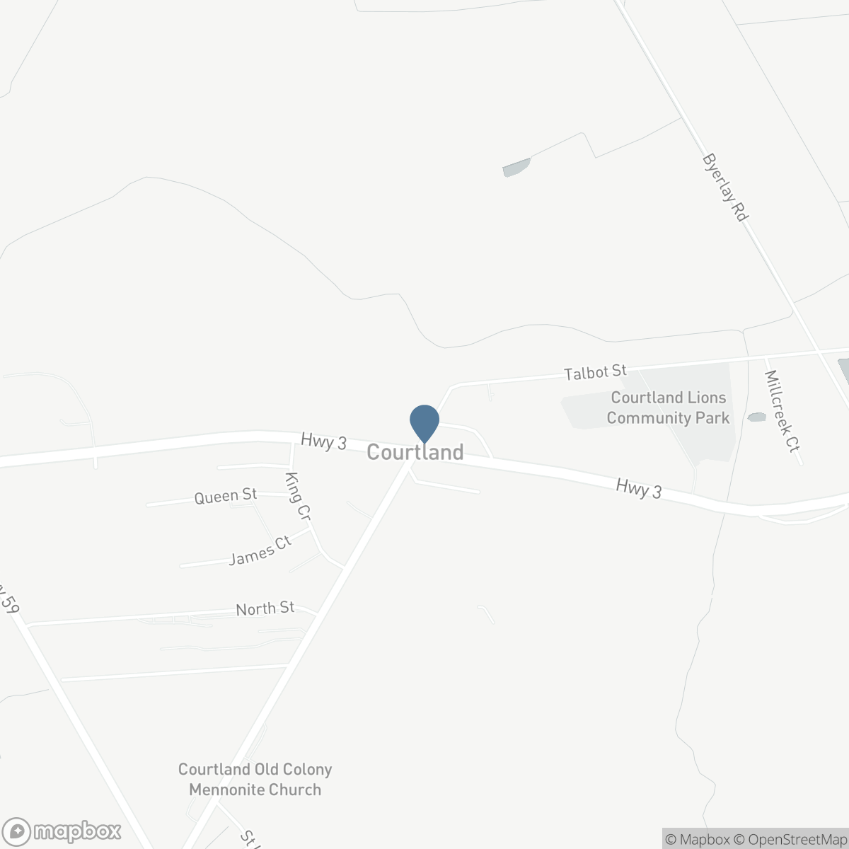 233 TALBOT STREET, Courtland, Ontario N0J 1E0